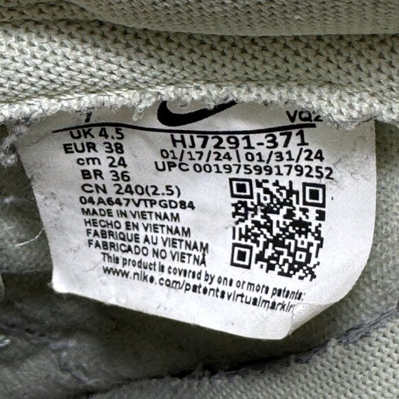 Womens size 7 Nike Dunk Low Olive Green Aura Bicoastal HJ7291-371 Sneaker Shoe - Picture 7 of 8